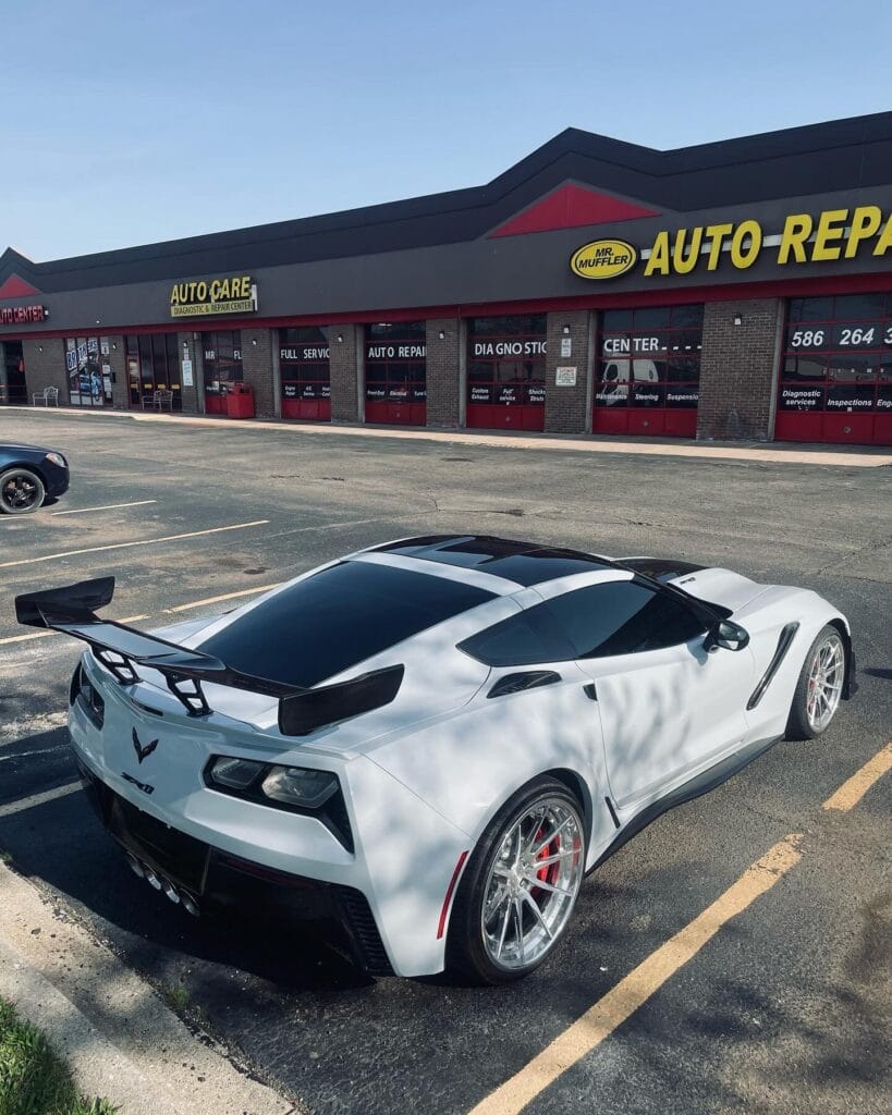 Professional Ceramic Coating Services at Tinted AF