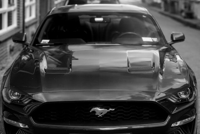 Ford car vehicle protected with Paint Protection Film in Sterling Heights, MI, by TintedAF for long-lasting durability
