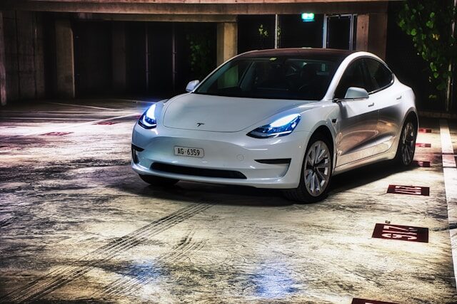Tesla vehicle protected with Paint Protection Film in Sterling Heights, MI, by TintedAF for long-lasting durability