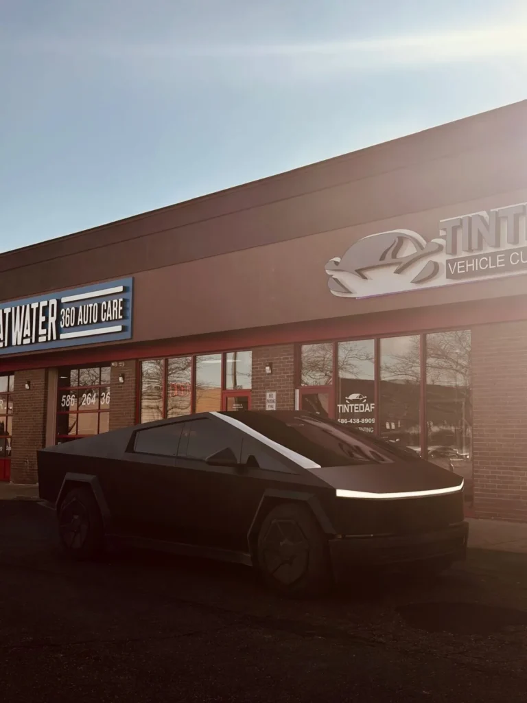Ceramic coating protecting vehicle paint from Grandmont weather