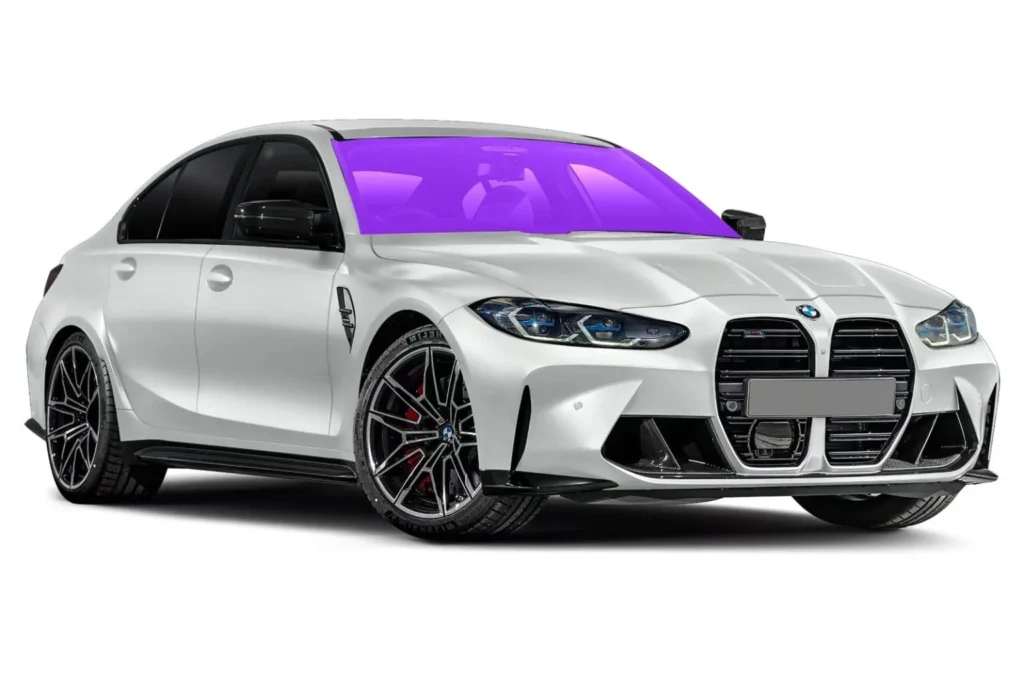 Window tinting service for Windshield windows at TintedAF