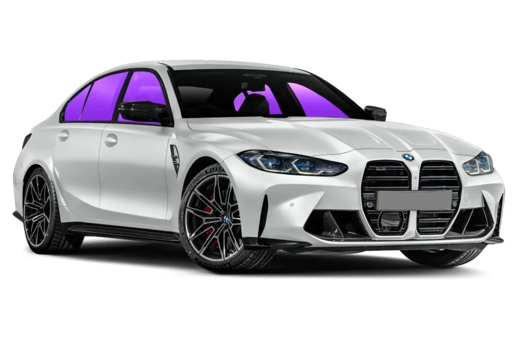 Window tinting service for side and back windows at TintedAF