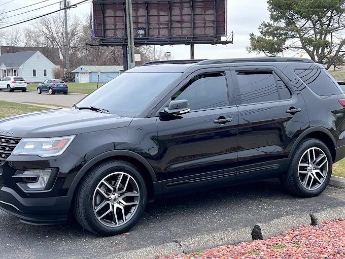 Professional ceramic window tint installation in Springwells, Detroit, MI