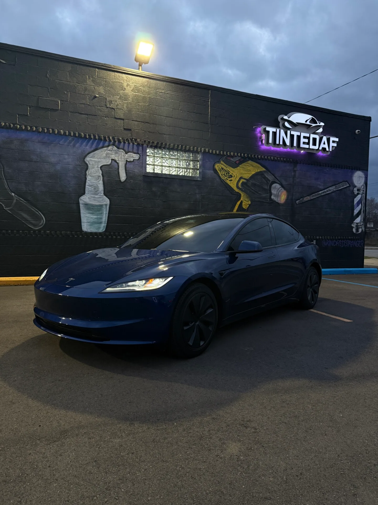 Tesla Paint Protection Film and Ceramic Coating Services in Sterling Heights, MI | TintedAF